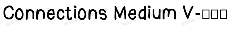 Connections Medium V字体转换
